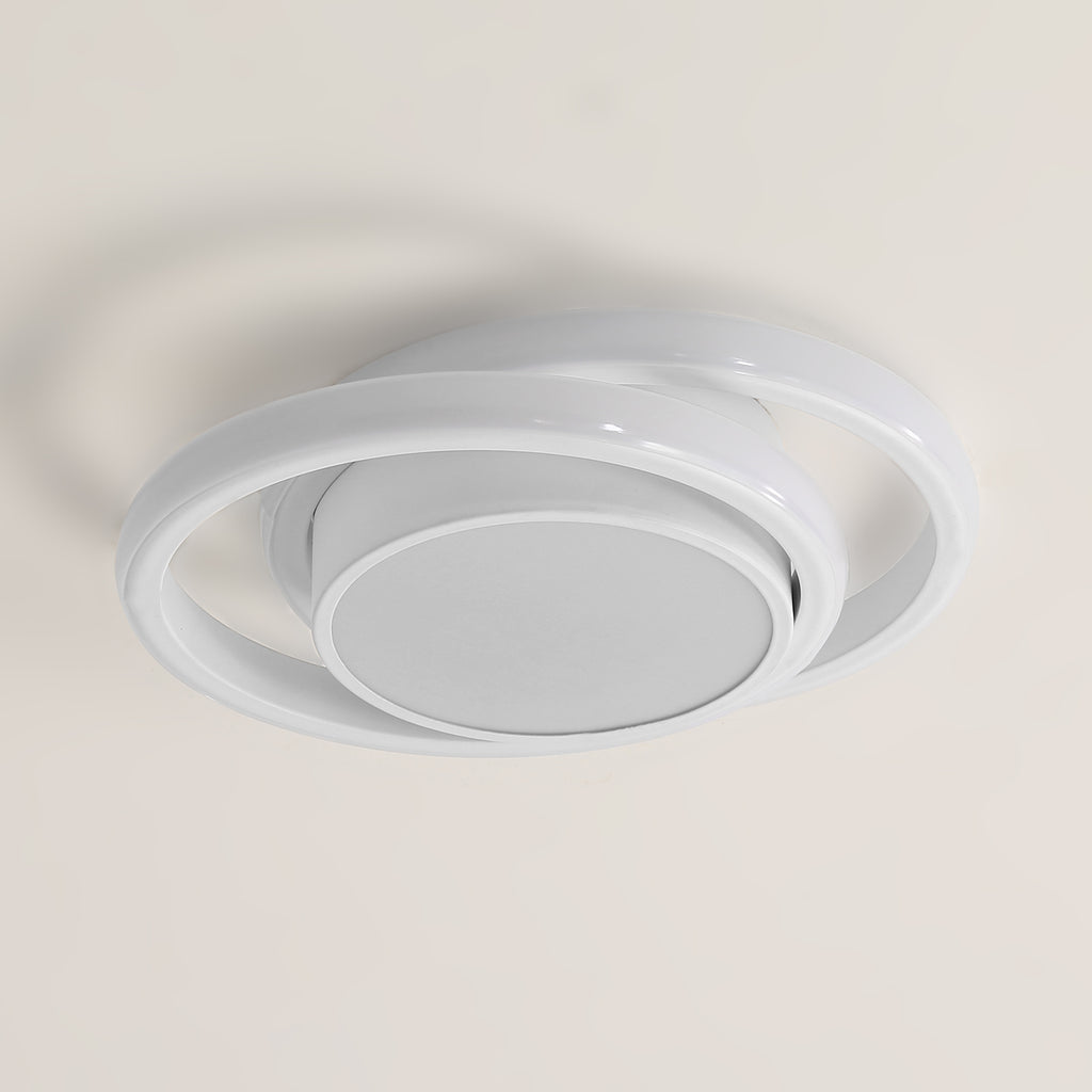 Ceiling Light - White Aluminium Frame, White Light
