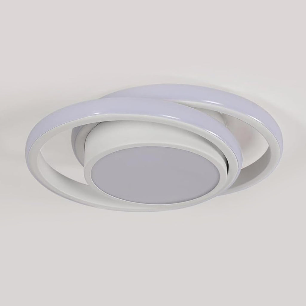 Ceiling Light - White Aluminium Frame, Natural Light