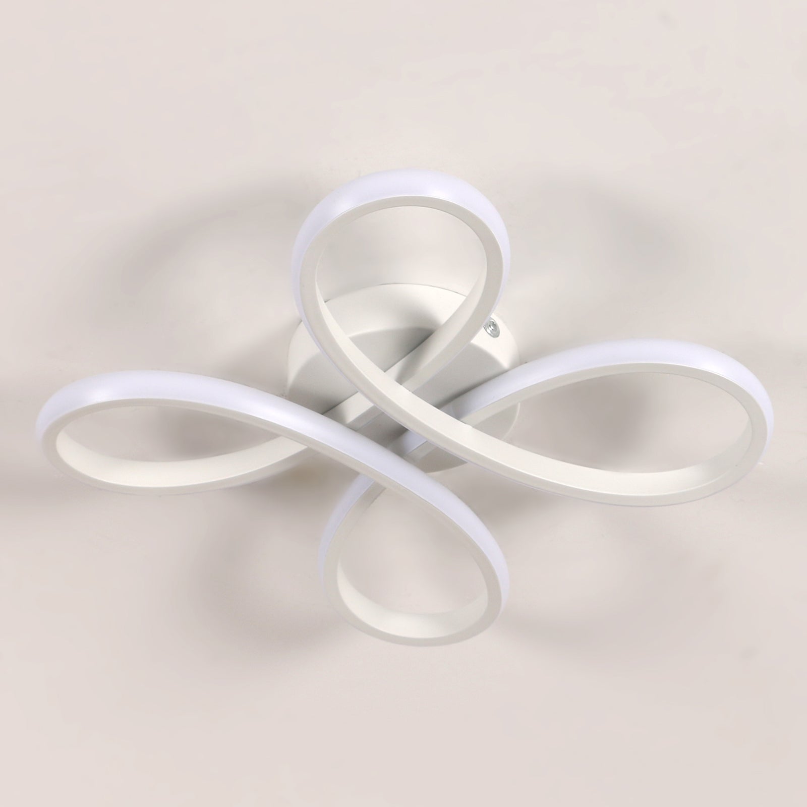 Ceiling Light - White Aluminium Frame, Natural Light