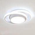 Ceiling Light - White Aluminium Frame, White Light