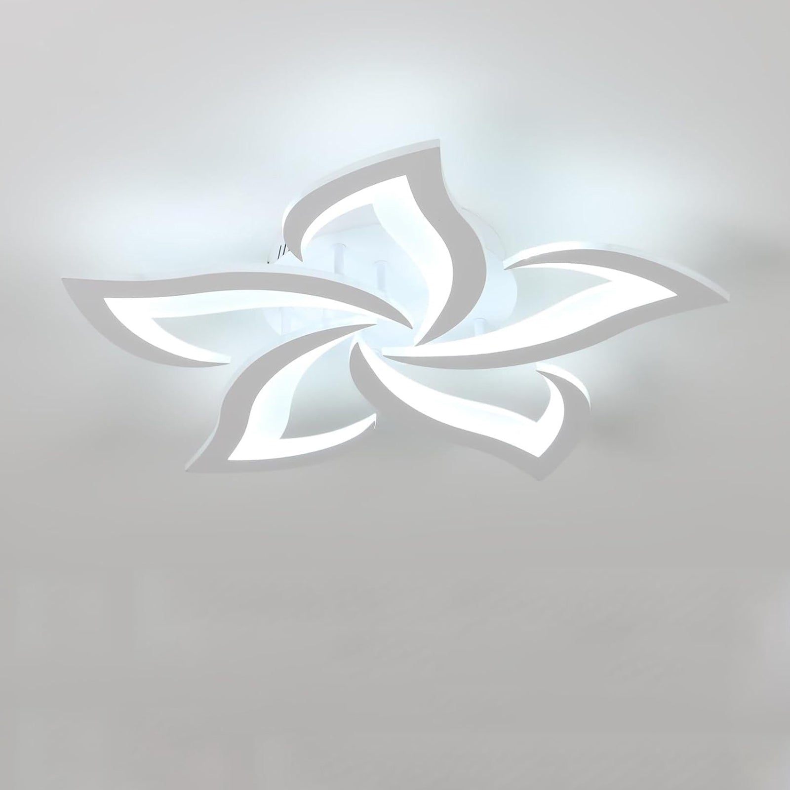 Ceiling Light - White Acrylic Frame, Tunable and Dimmable