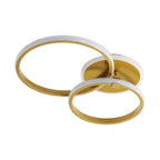 Ceiling Light - Gold Acrylic Frame, White Light