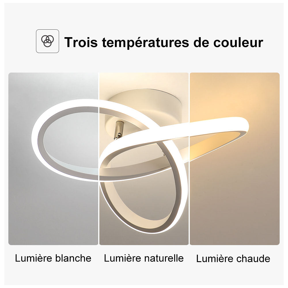 Ceiling Light - White Aluminium Frame, Tunable