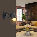 Wall Light - Black Metal Frame