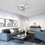 Ceiling Light - Chrome Aluminium Frame, Tunable and Dimmable