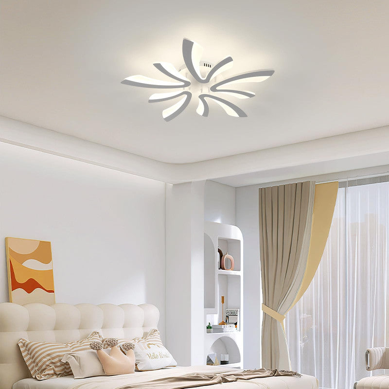 Deckenleuchte – weißer Acrylrahmen, neutralweißes Licht