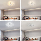Ceiling Light - White Acrylic Frame, Tunable and Dimmable