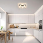Ceiling Light - Black Aluminium Frame, Tunable and Dimmable