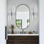 Wall Light - White Acrylic Frame, White Light