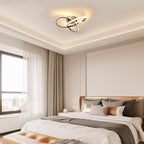 Ceiling Light - Chrome Aluminium Frame, Tunable and Dimmable