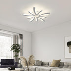 Deckenleuchte – weißer Acrylrahmen, neutralweißes Licht