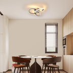 Ceiling Light - Chrome Aluminium Frame, Tunable and Dimmable