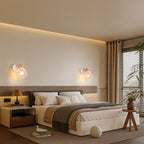 Wall Light - White Metal Frame