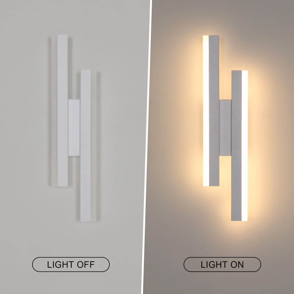 Wall Light - White Acrylic Frame, Tunable