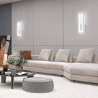 Wall Light - White Acrylic Frame, White Light