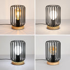 Table Lamps - Black Metal Frame