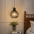 Chandeliers - Black Metal Frame